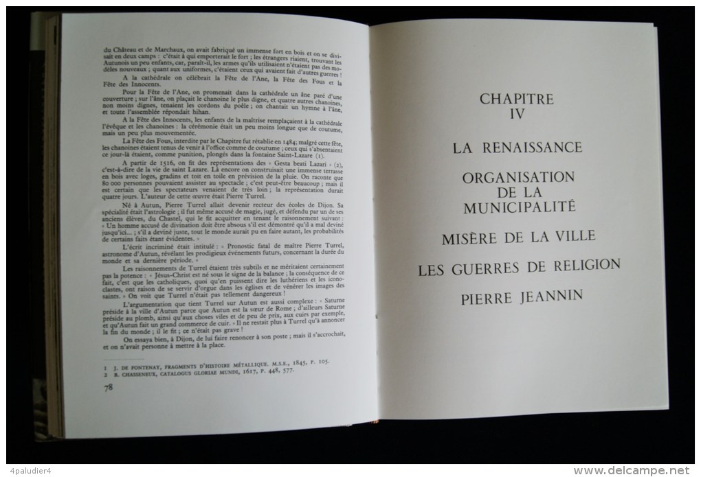 BOURGOGNE ( Saône Et Loire )  AUTUN Par Denis GRIVOT Lyon Editions Lescuyer 1967 - Bourgogne