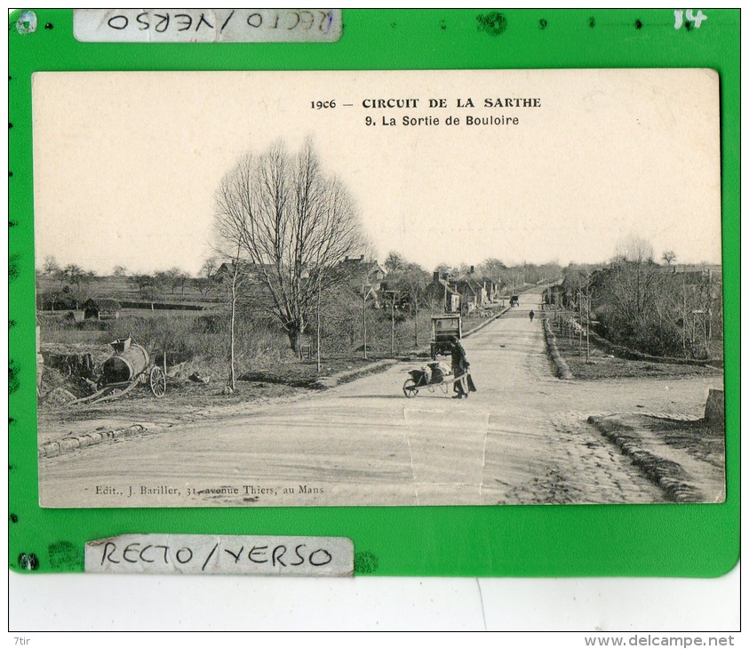 CIRCUIT DE LA SARTHE LA SORTIE DE BOULOIRE - Bouloire