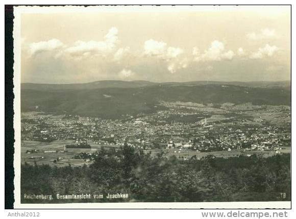 Reichenberg Liberec Vom Jeschken Aus Gesehen Sw 30er - Boehmen Und Maehren