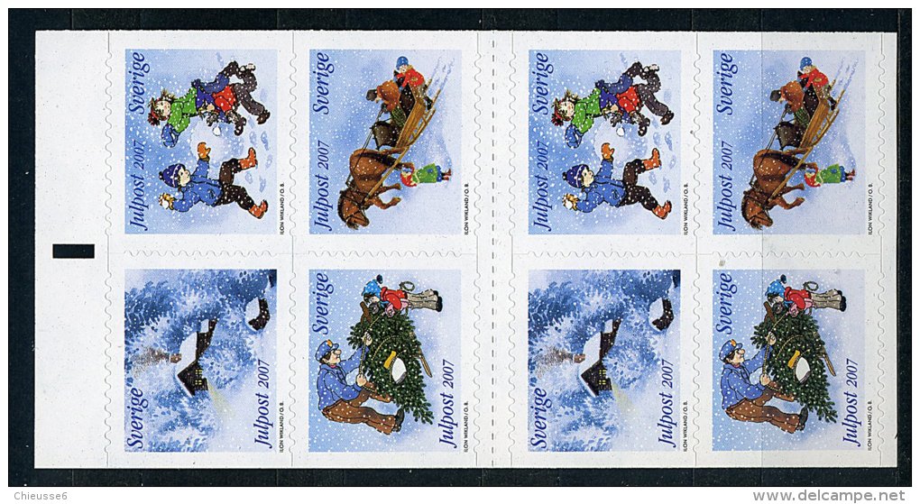 Lot 116 - B 9 - Suède** Carnet N° C2592 - Noël - Unused Stamps