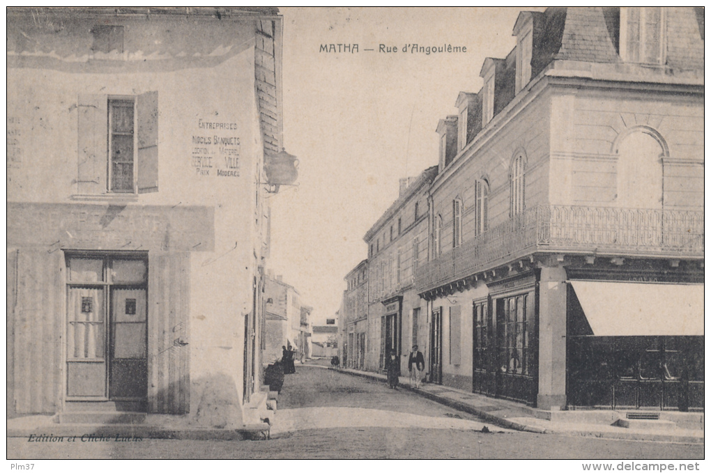 MATHA - Rue D'Angoulème - Matha