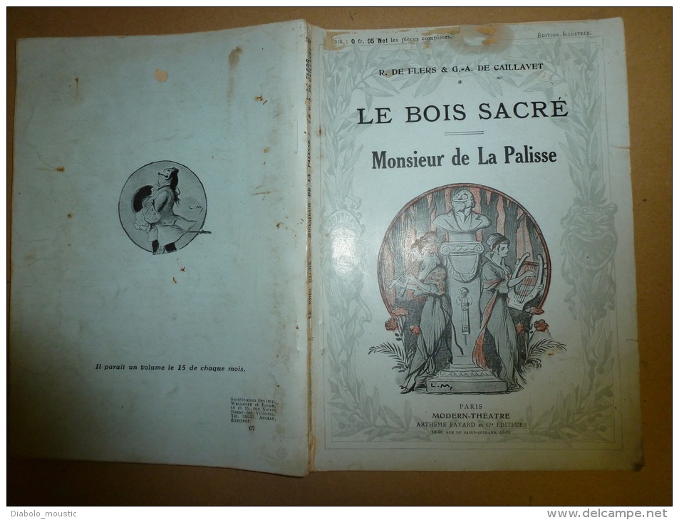 LE BOIS SACRE    Monsieur De La Palisse - French Authors