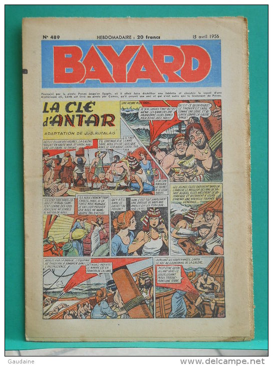 BAYARD - La Clé D'Antar - N° 489 - 15 Avril 1956 - Bayard