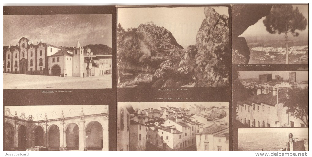 Portalegre - Castelo De Vide - Marvão - Brochura (3 Scans) - Magazines