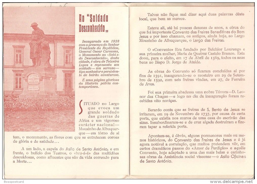 Viseu - Monumentos De Viseu, 1947 (5 Scans) - Oude Boeken