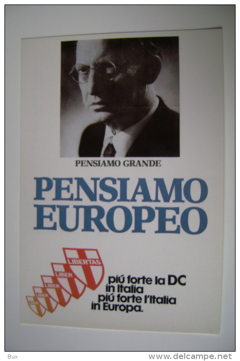 1985  BARI   IX FESTA DELL'AMICIZIA    DC LIBERTAS    DEMOCRAZIA CRISTIANA PARTITO POLITICA   NON VIAGGIATA COME DA FOTO - Parteien & Wahlen