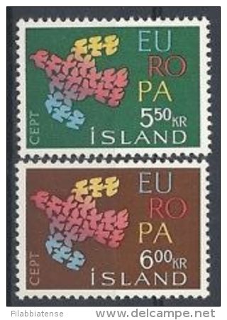 1961 - Islanda 311/12 Europa ---- - Ungebraucht