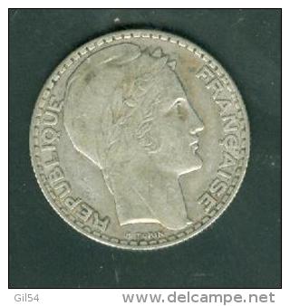 10 Francs Type Turin 1934  , Argent , Silver , Pia5203 - 10 Francs