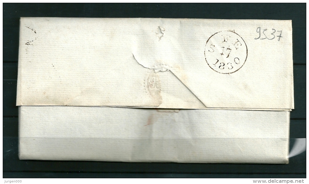 Brief Naar Hungerford 17/02/1830 (GA9537) - ...-1840 Préphilatélie