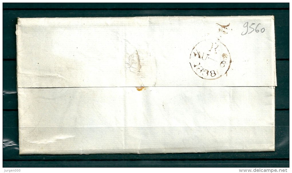 Brief Naar Stonehouse-Plymouth 06/08/1838 (GA9560) - ...-1840 Vorläufer