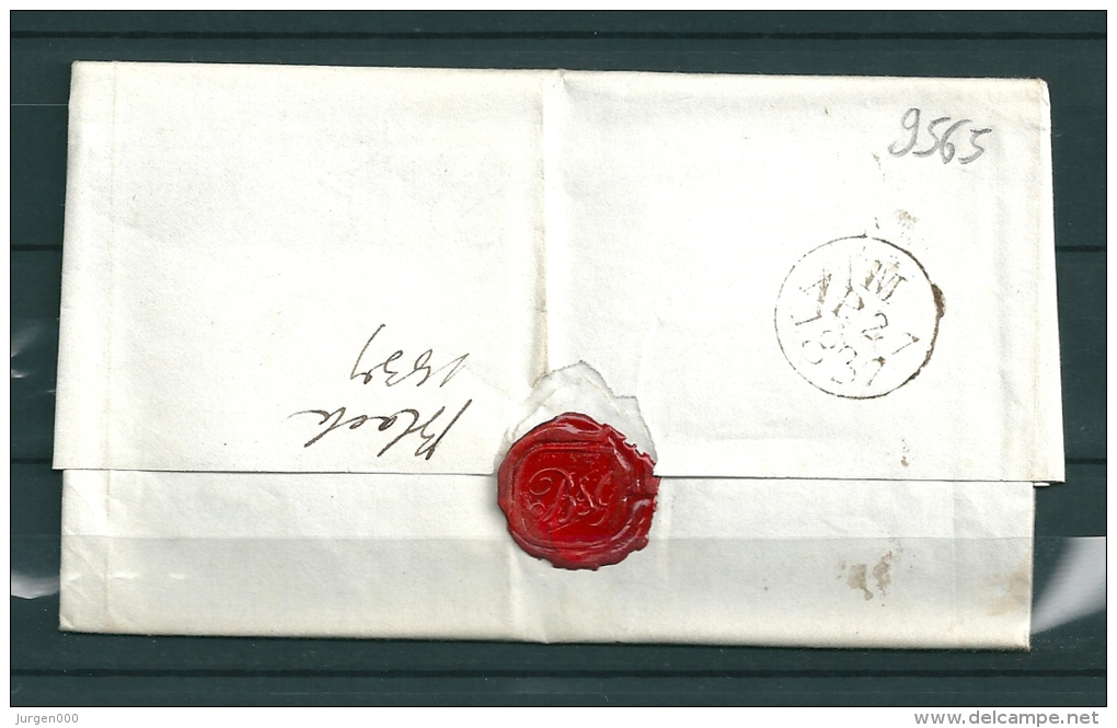 Brief Naar Highworth 27/04/1837 (GA9565) - ...-1840 Préphilatélie