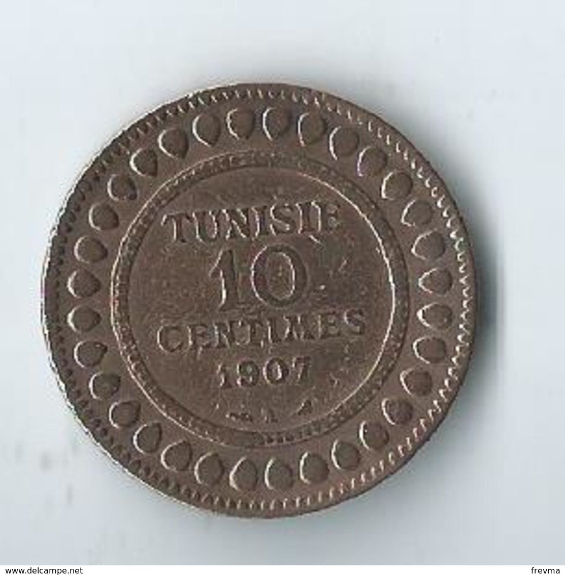 Tunisie 10 Centimes 1907 - Tunesië