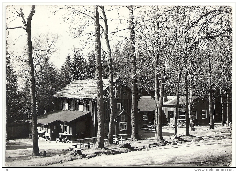 AK SW Steigerhaus Bei Gräfenhain, Ohrdruf, Original Handabzug 1958. Gestempelt 9.2.59 - 2 Scans, 14,6 X 10,5 Cm - Tambach-Dietharz