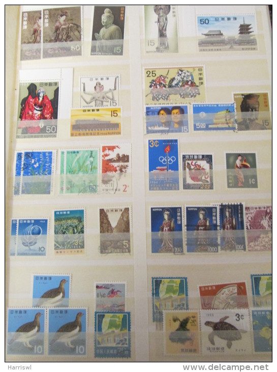 JAPAN DUPLICATED STAMP RANGE APPROX 300+ STAMPS - Collections, Lots & Séries