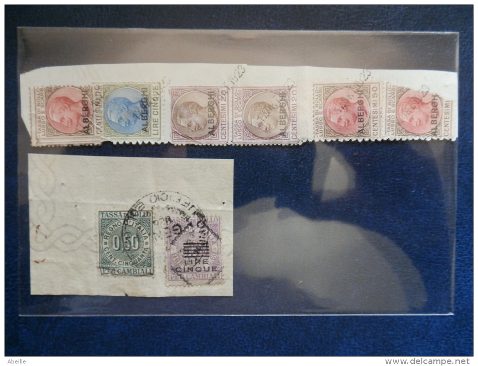 35/399F     2   FRAGMENTS  FISCAL - Revenue Stamps