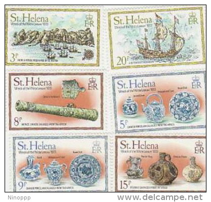 Saint Helena Island-1978 Wreck Of The Witte Leeuw MNH - St. Helena