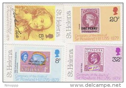 Saint Helena Island-1979 Rowland Hill Birth Centenary MNH - St. Helena