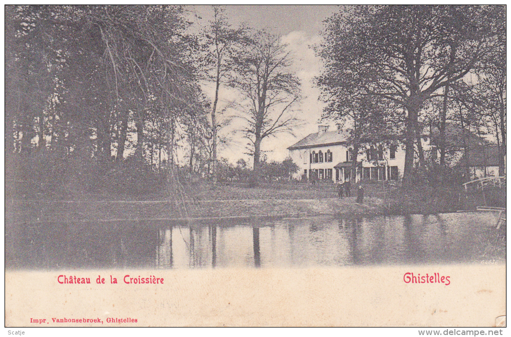 Ghistelles . -   Château De La Croissière - Gistel