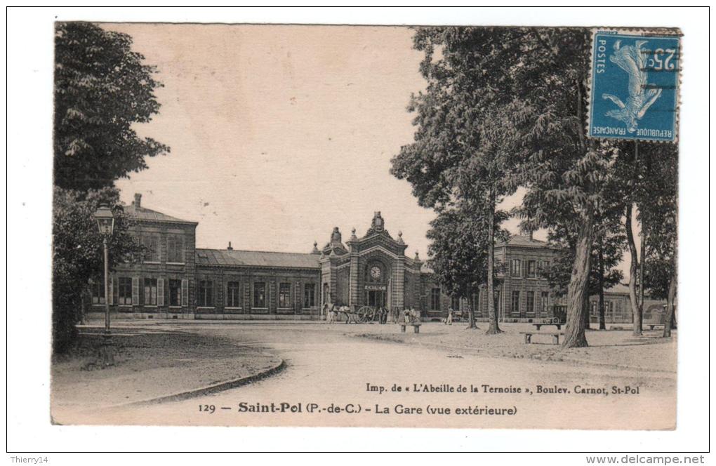 Saint-Pol - La Gare (vue Extérieure) - Saint Pol Sur Ternoise