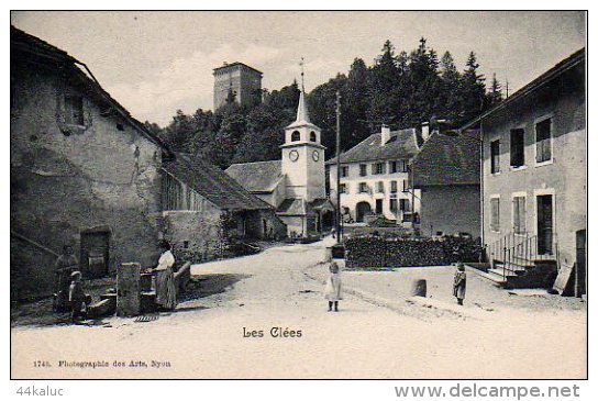 LES CLEES Animation (Scans Recto Et Verso) - Les Clées