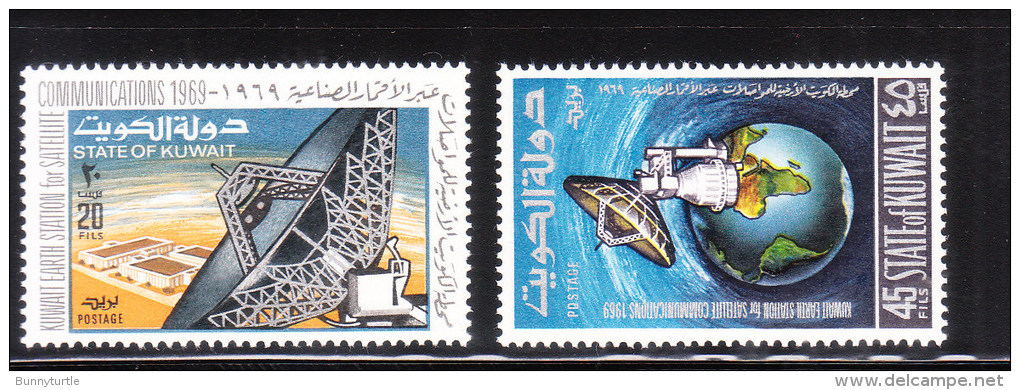 Kuwait 1969 Earth Station & Satellite Communication MNH - Koeweit