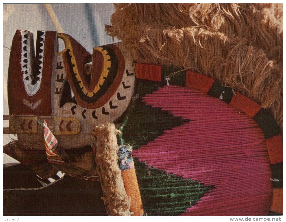 (987) Papua New Guinea - Mask - Papua Nueva Guinea