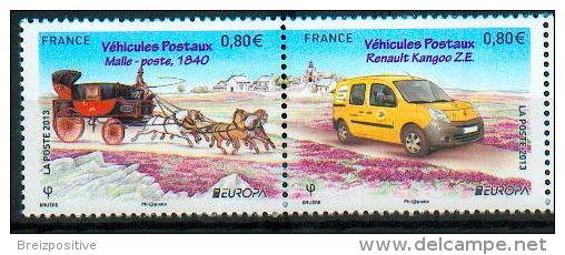 France 2013 - Europa, Véhicules Postaux / Post Vans - MNH - 2013
