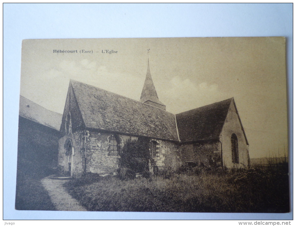 HEBECOURT  (Eure)  :  L´EGLISE  (2) - Hébécourt