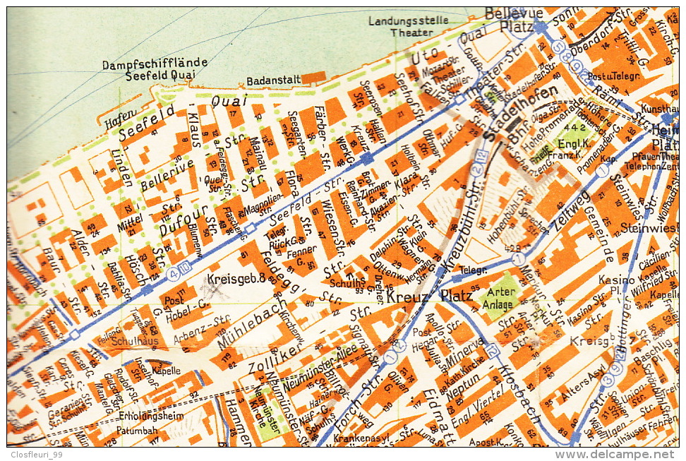 Kreditanstalt Zürich / Hofer & Co., A.-G. 1929, Leimbabch, Wiedikon, Aussersihl, Wipkingen, Zollikon usw