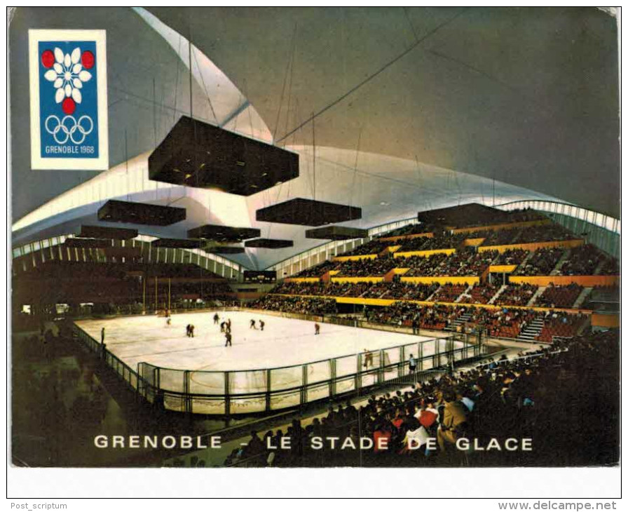 Thème - Jeux olympiques Grenoble Chamrousse 1968 - lot de 26 cartes (dont 3 doubles)