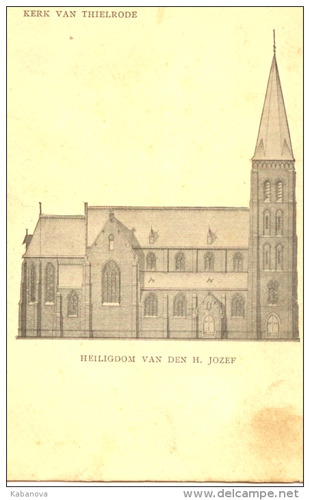 Tielrode. Thielrode.Kerk Van Thielrode. Heiligdom Van Den H. Jozef - Temse