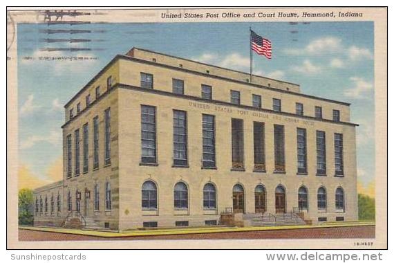 Indiana Hammond United States Post Office And Court House - Hammond