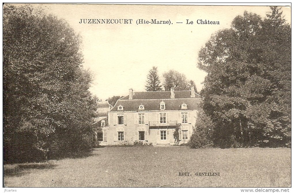 52 - JUZENNECOURT - Le Château - Juzennecourt