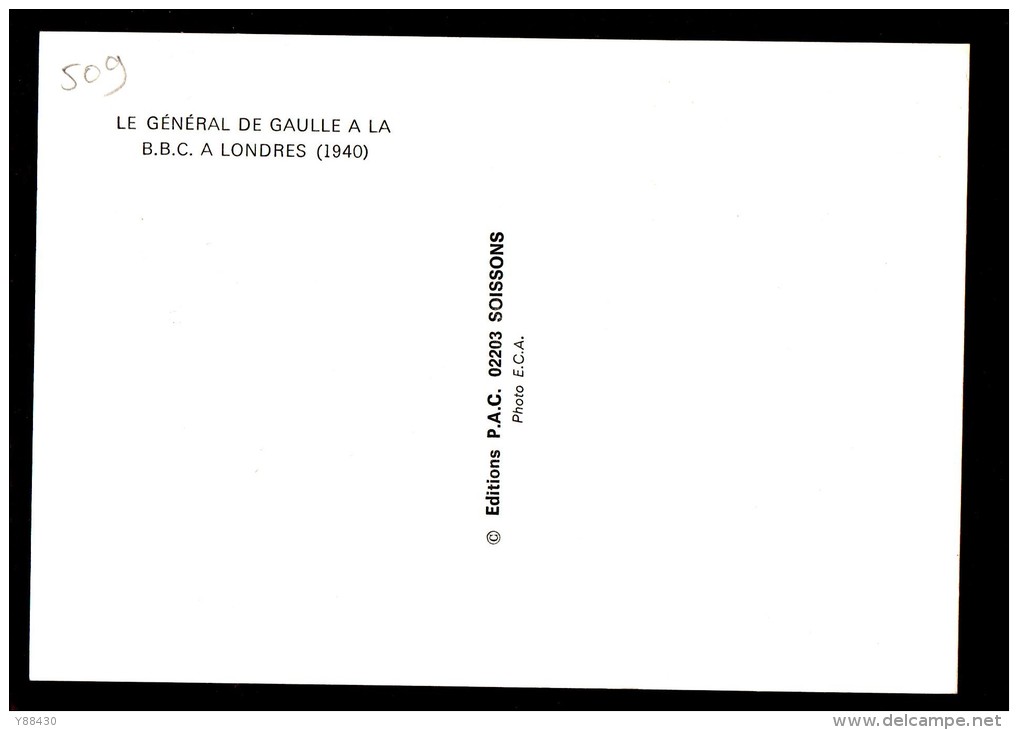 1827. Sur La Face, Timbre Et Photo De Eugène Thomas Et Au Dos Le Général DE GAULLE .- VIEUX CONDE LE QUESNOY - Used Stamps