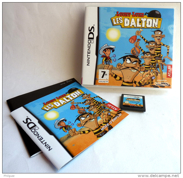 JEU NINTENDO DS LUCKY LUKE - LES DALTON - Nintendo DS