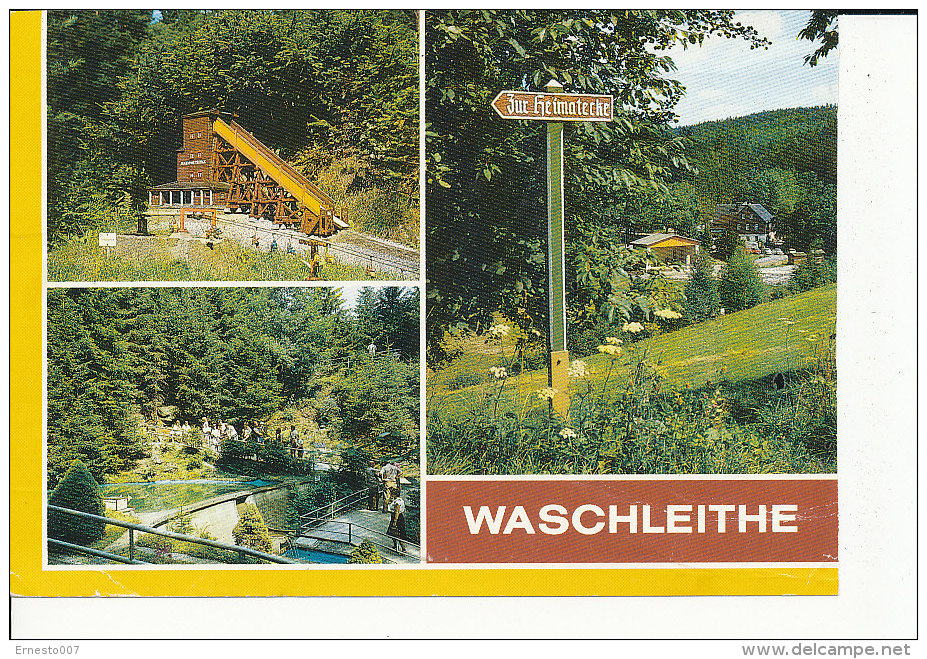 PK-CP Deutschland - ("DDR"), Waschleithe Erzgeb. , Gebraucht, Siehe Bilder!*) - Gruenhain