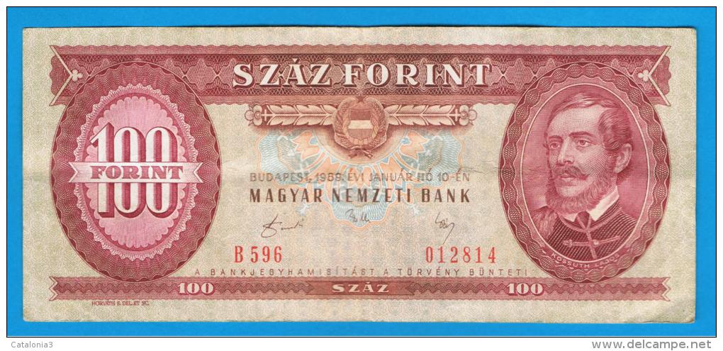 HUNGRIA - HUNGARY -  100 Forint  1989  P-171 - Ungarn