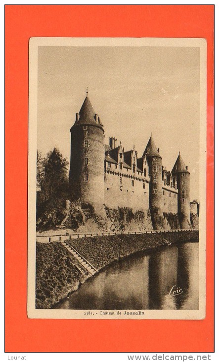 56 Château De JOSSELIN - Façade Intérieure - Josselin