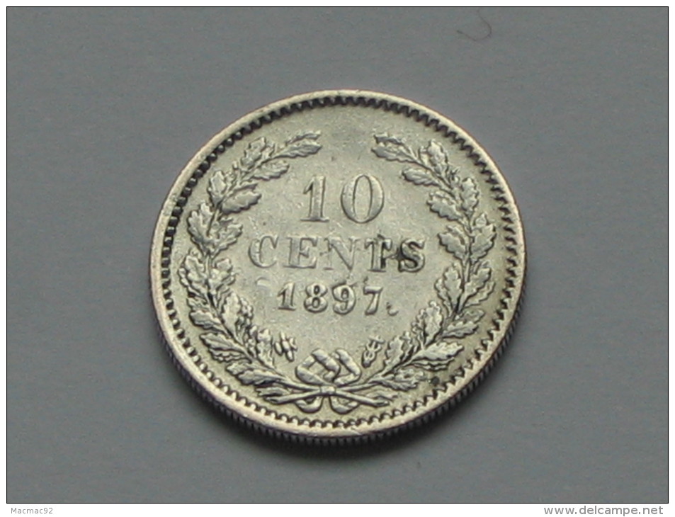 10 Cents 1897 - Hollande - Netherlands - Wilhelmina Koningin Der Nederlanden. - 10 Cent