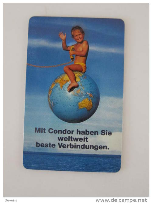 Germany Chip Phonecard,K404 05.93 Condor Airlines Comfort Class ,used - K-Reeksen : Reeks Klanten