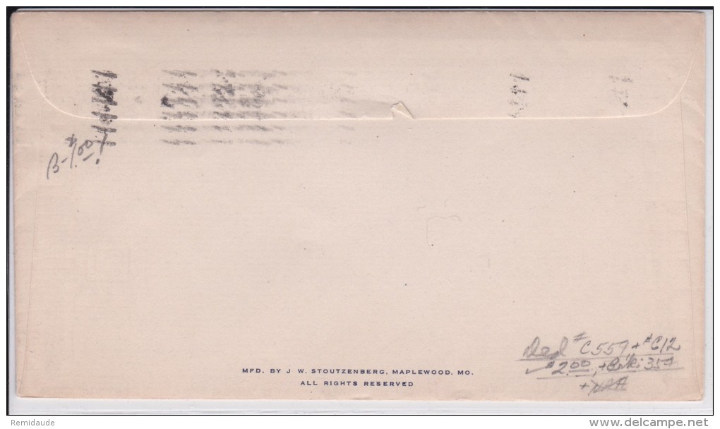 USA -1930  - POSTE AERIENNE - ENVELOPPE AIRMAIL De KINGSVILLE ( TEXAS ) - AIR FIELD OPENING - 1c. 1918-1940 Lettres