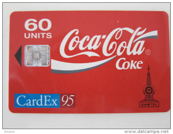 Gambia Chip Phonecard,GAM11-Coca Cola CardEX95, Mint - Gambia