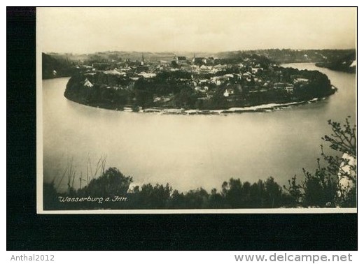 Wasserburg Am Inn Gesamtansicht Panorama Sw Um 1930 - Wasserburg A. Inn