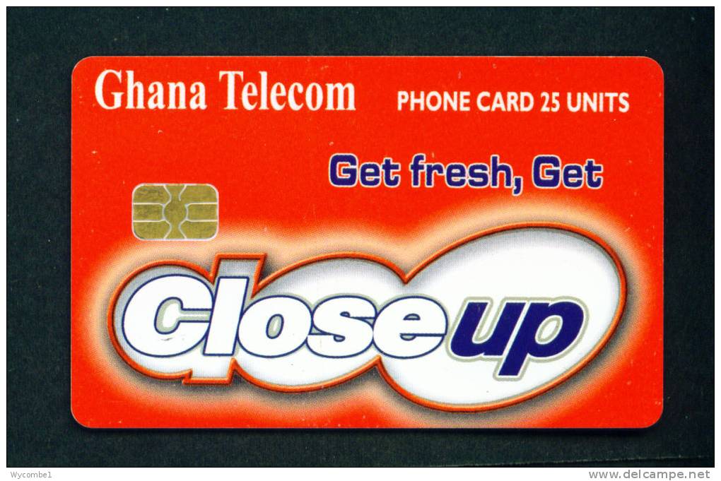 GHANA - Chip Phonecard As Scan - Ghana