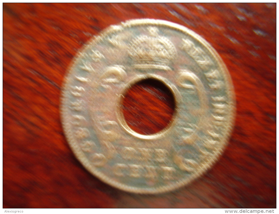 BRITISH EAST AFRICA USED ONE CENT COIN BRONZE Of 1930. - Ostafrika Und Herrschaft Von Uganda