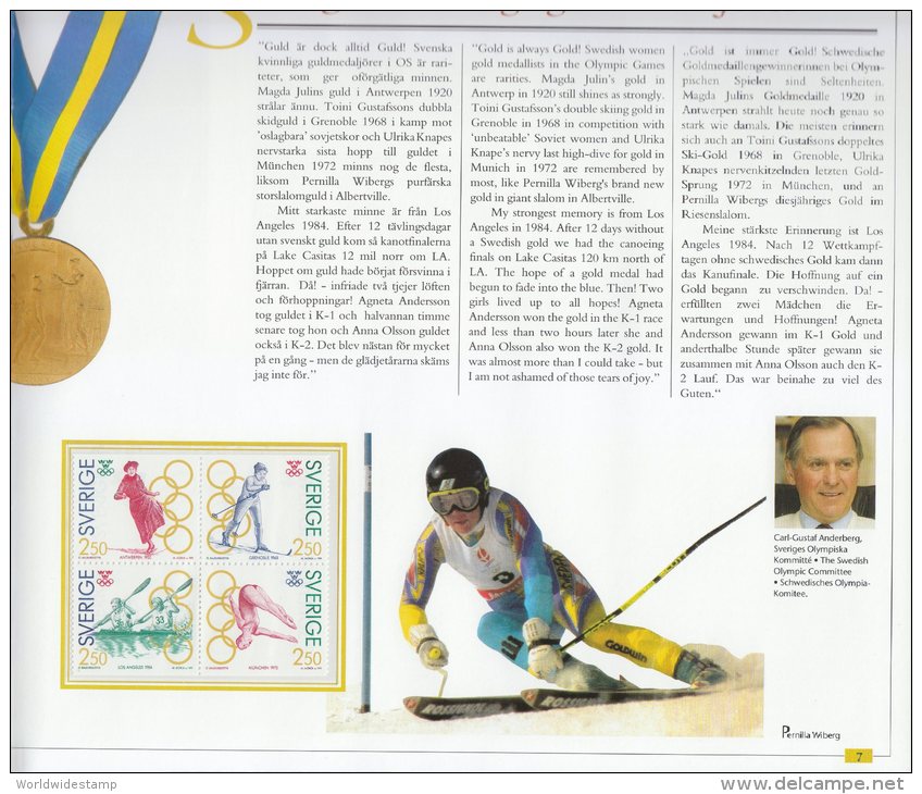 Sweden 1991/1992 Stamp Year Book SE122631