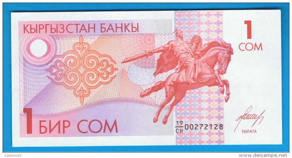 KYRGYZTAN - KIRGUISTAN   1 Som  ND  SC  P-4 - Kyrgyzstan