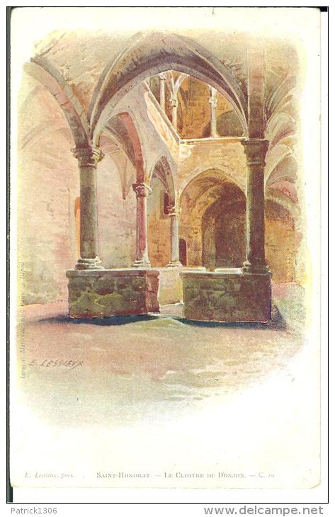 CPA   ST HONORAT, Le Cloître Du Donjon  8244 - Lessieux