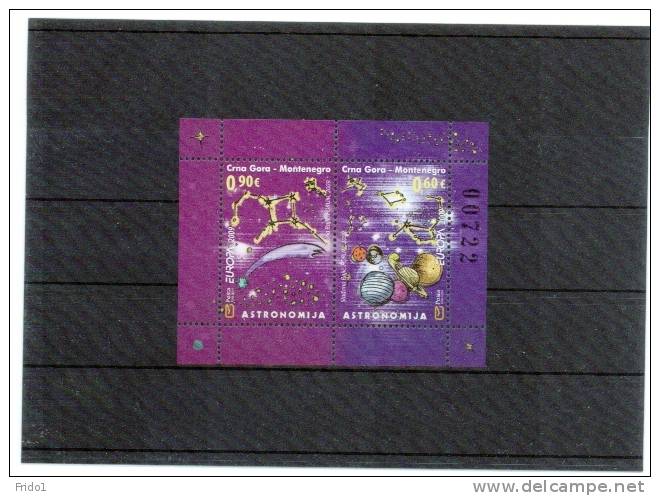 Montenegro 2009 Europa Cept Block Postfrisch / Europa Cept Block MNH - 2009