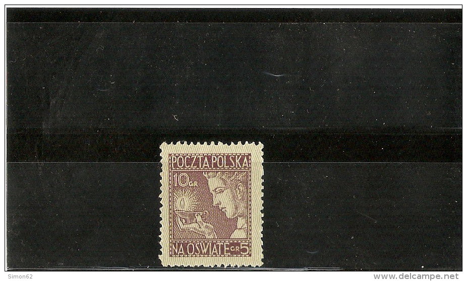 POLOGNE  N°334 NEUF **  LUXE   DE 1927 - Ungebraucht